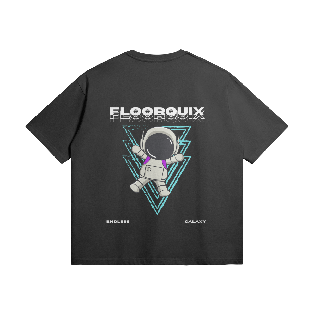 FloorQuix "Astronaut" Oversize Tee bk