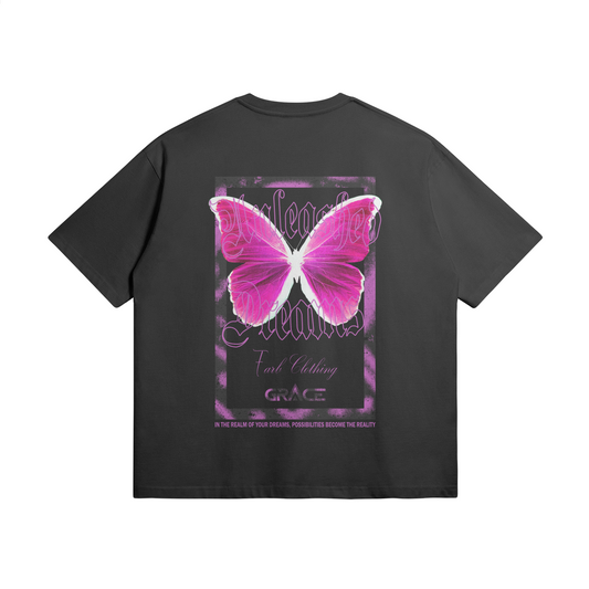 Grace "Butterfly" Oversize Tee dark